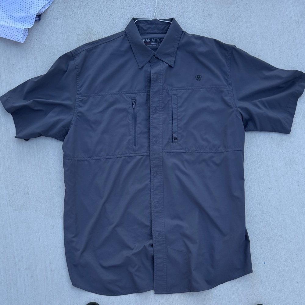 Ariat Charcoal Button-Up Shirt